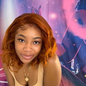 Ginger lace front wig